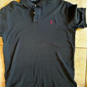 Polo by Ralph Lauren Men's Black Polo Shirt